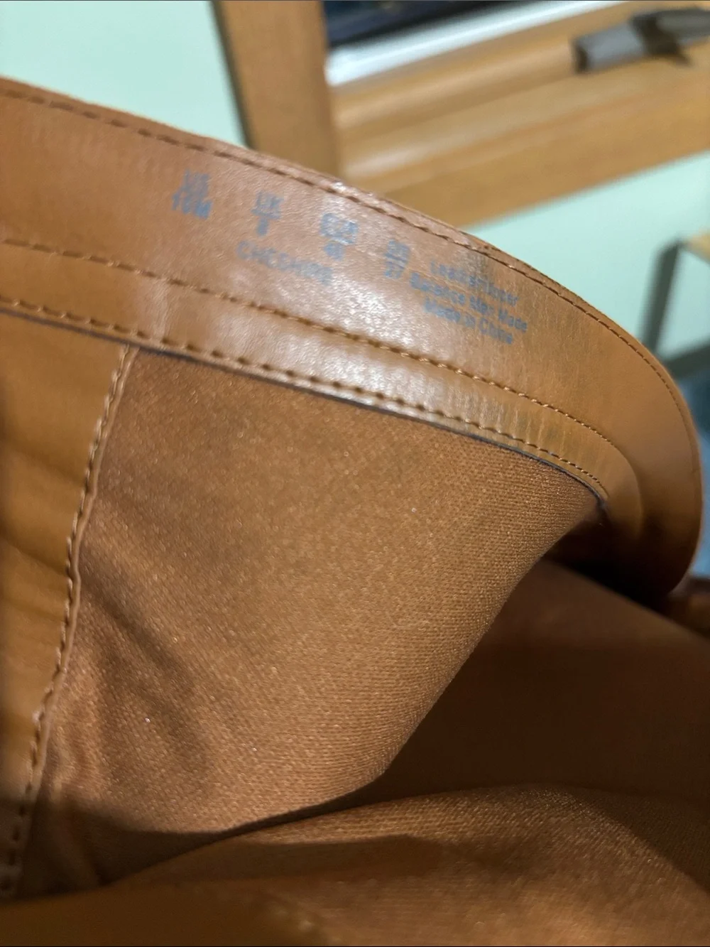 Franco Sarto Cheshire Women's Knee high Brown Leather Zip boots size 10M